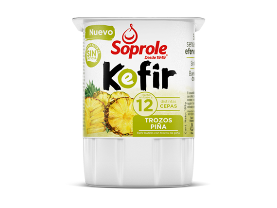 Kéfir Trozos Piña 155g